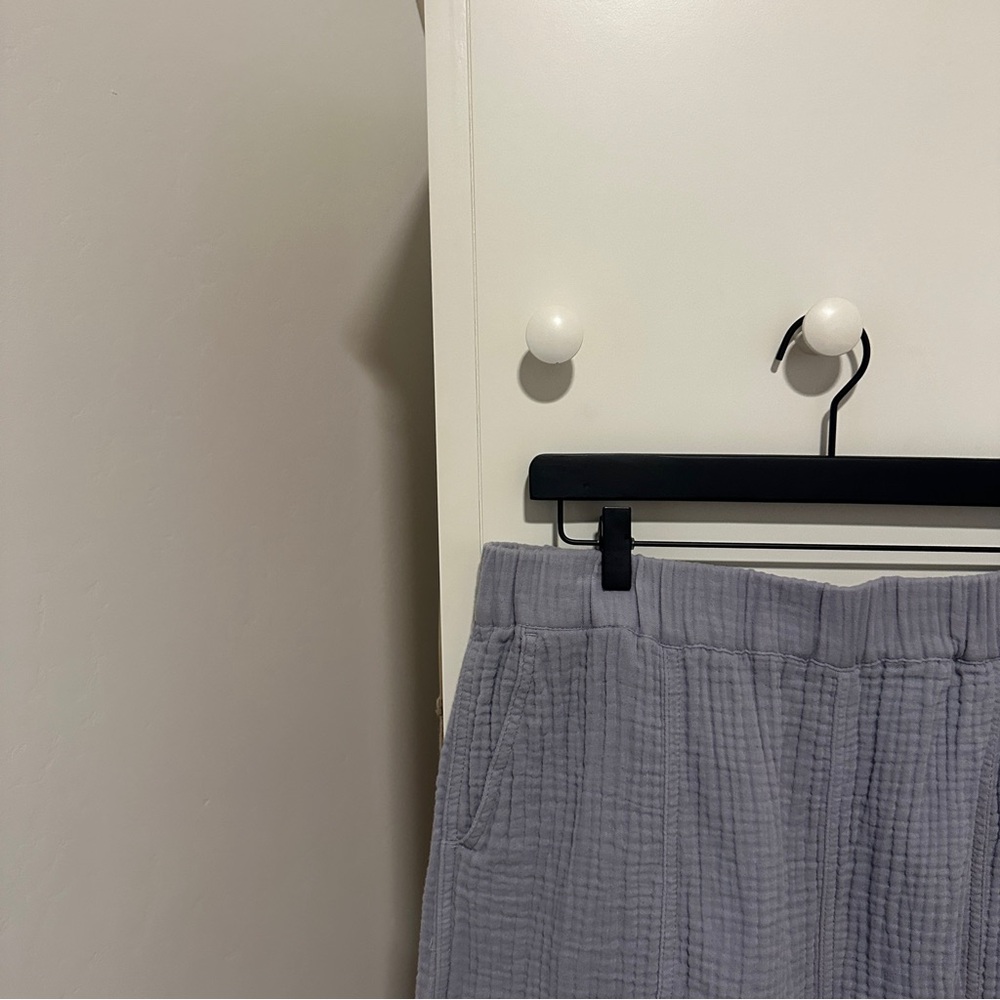 Madewell Light Blue Easy Pull-On Shorts